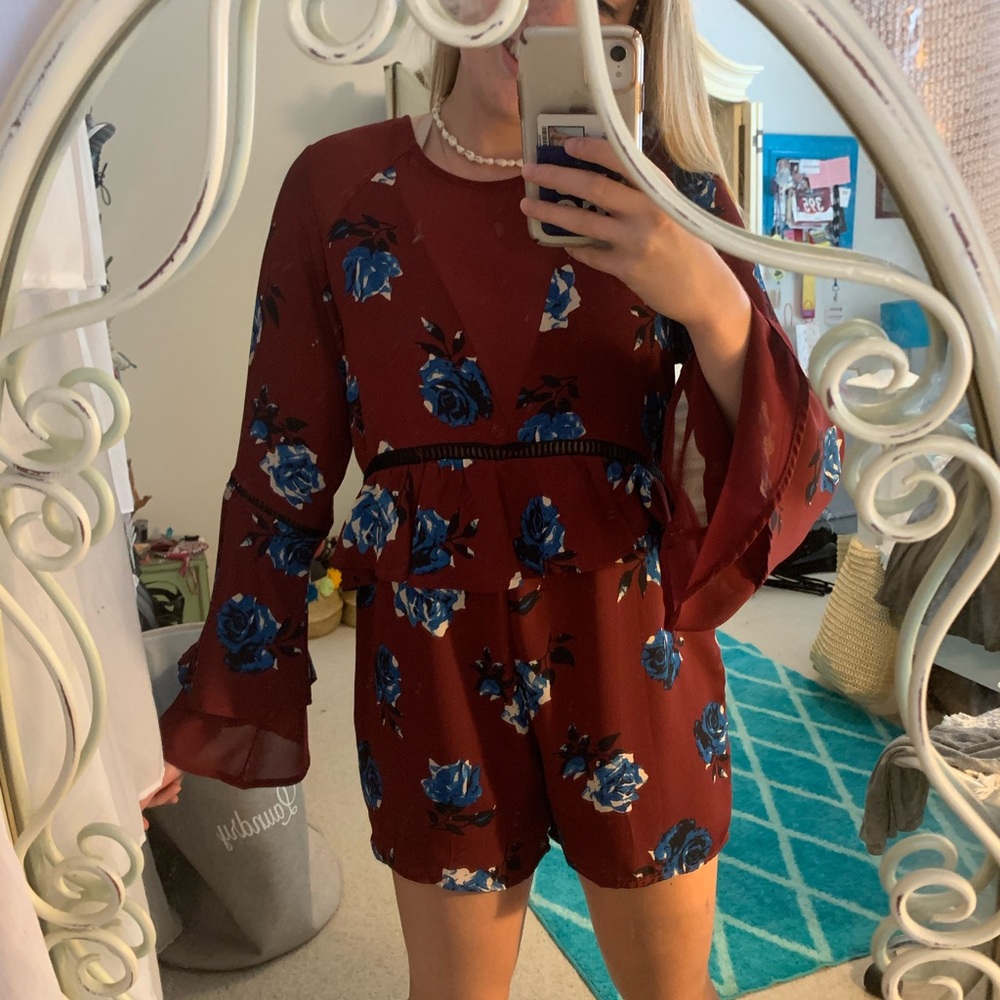 Gianni Bini Floral Romper